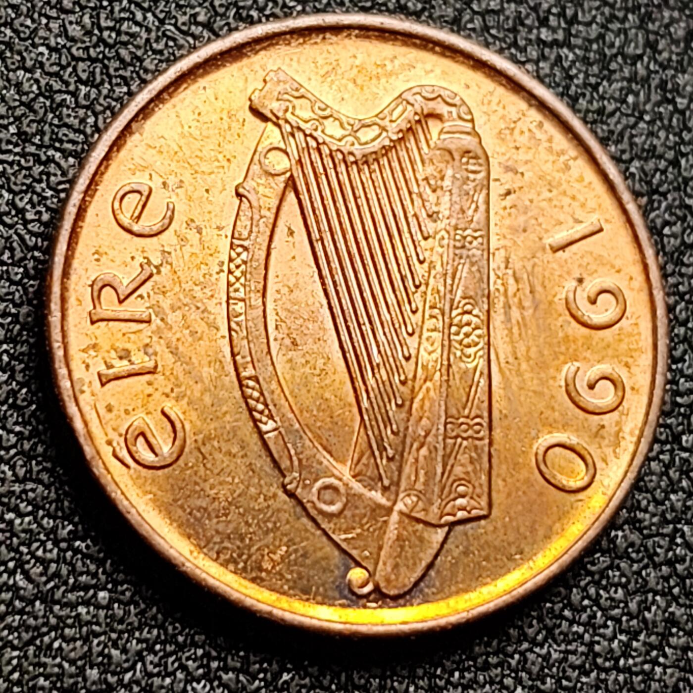 泉币菌-第118场-精品福利场 带光 爱尔兰1便士 国鸟厉鹬20mm 