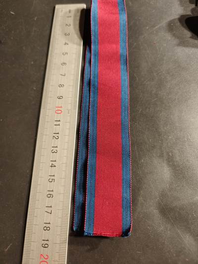 老王徽章第159期 - 英国常规军事服役奖章绶带     36cm