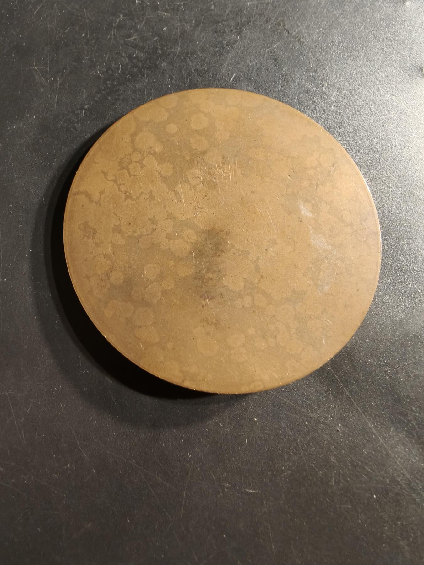 老王徽章第159期 德国工程师西奥多•贝克大铜章    高浮雕     直径66mm.    重量140g