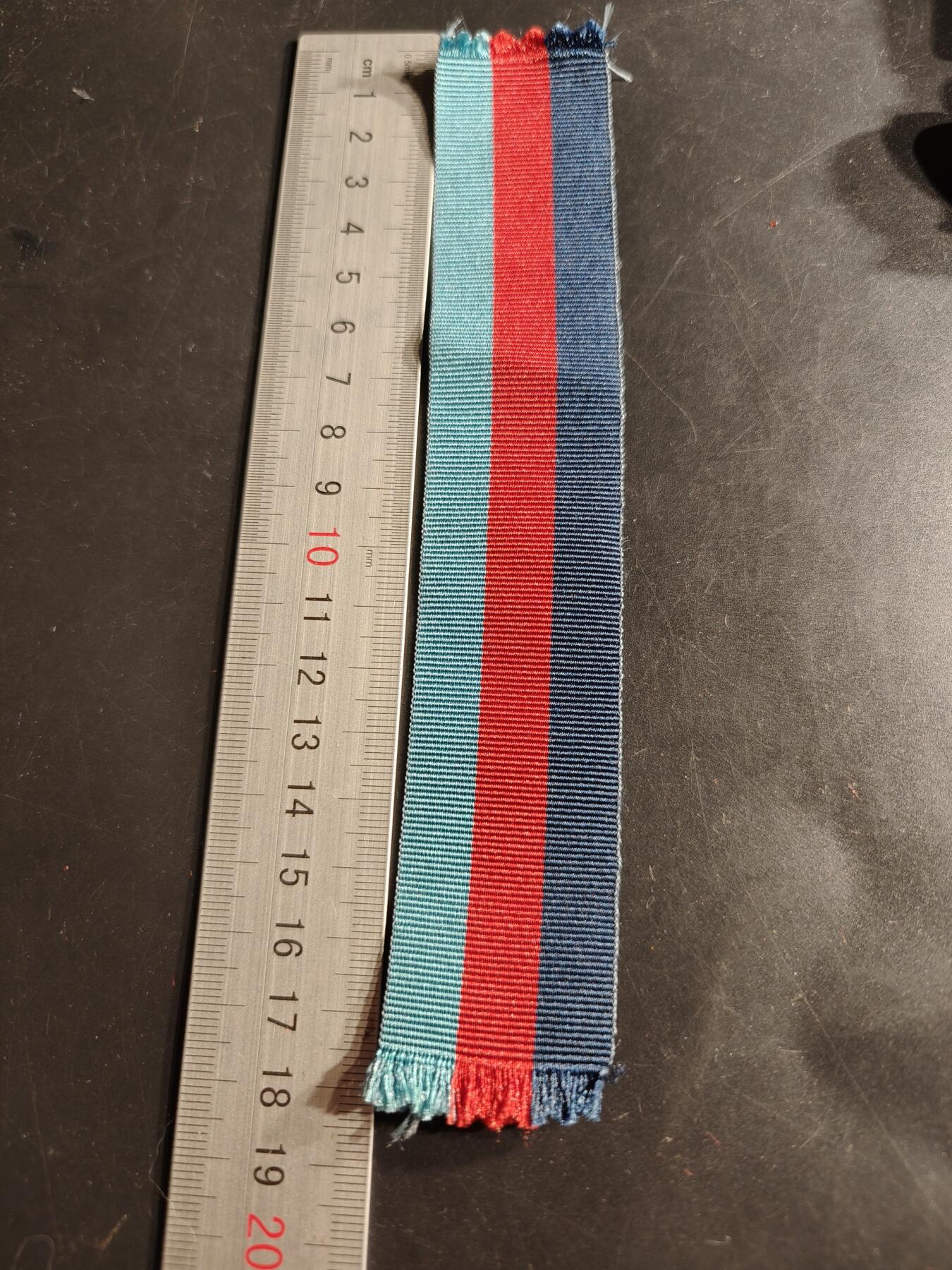 老王徽章第159期 英国二战之星奖章绶带    18cm