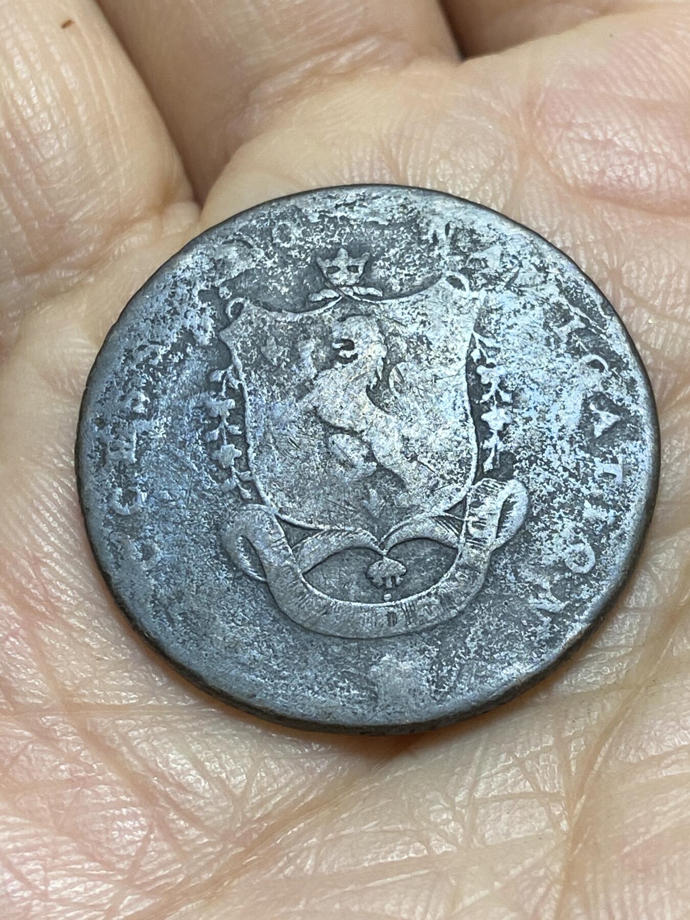 2025年第一百一十八场(总第一百四十四场）外国好品散币(免佣金) 英国🇬🇧1793年半便士代币(兰开夏郡曼彻斯特代币)