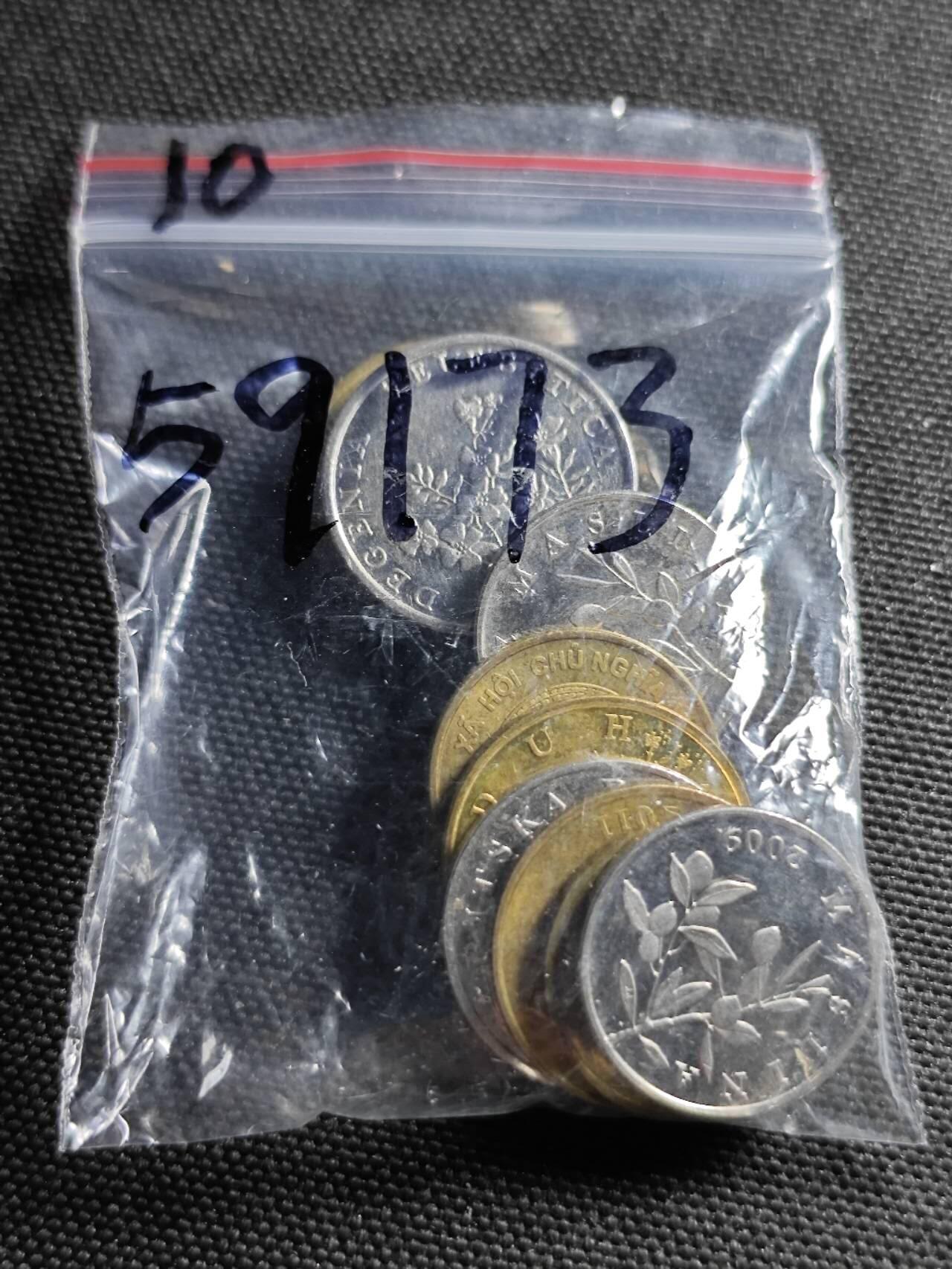 KK钱币收藏小铺  第359场  2月预留时间 周末发货  克罗地亚一组10枚