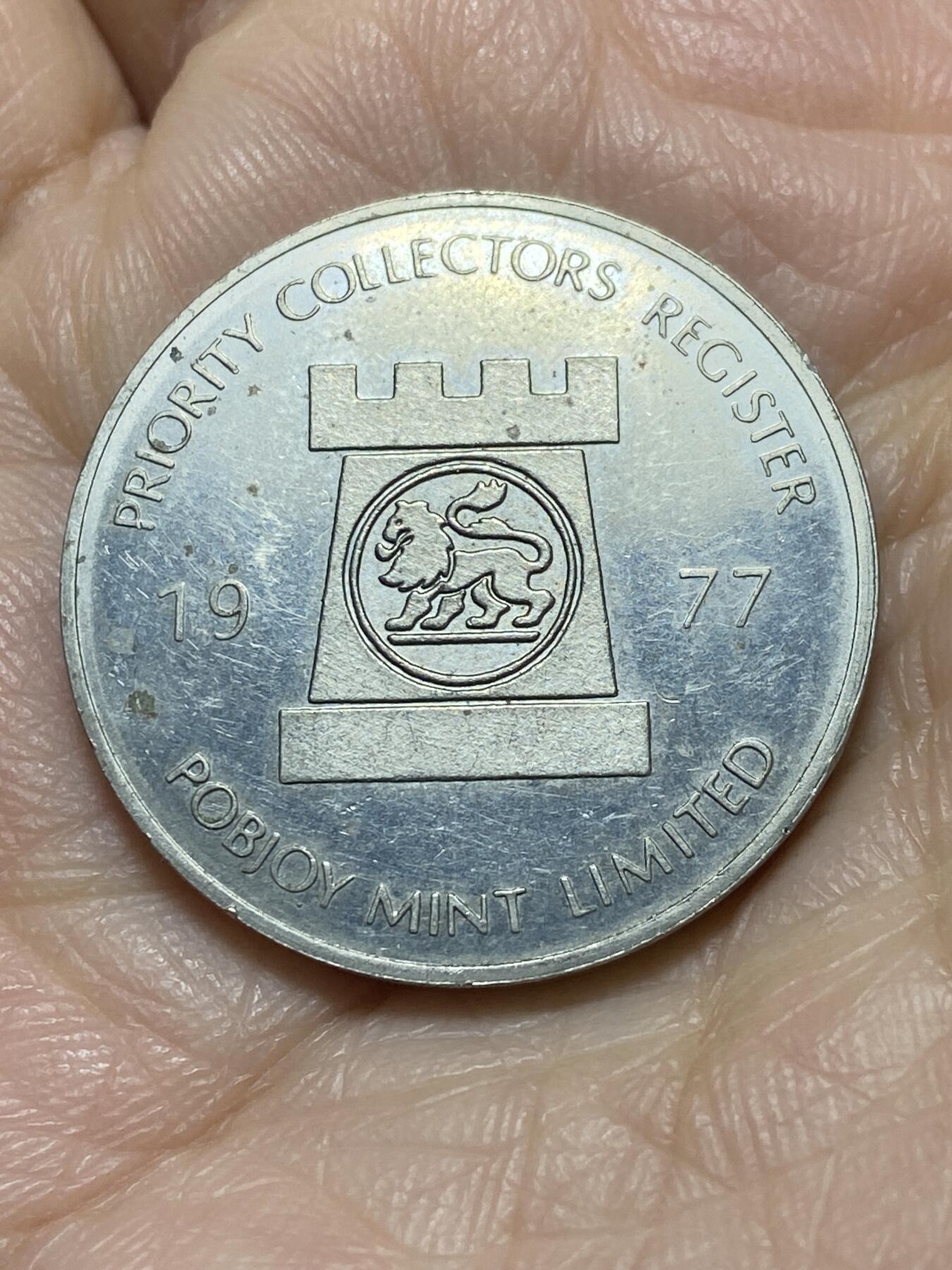 2025年第一百一十八场(总第一百四十四场）外国好品散币(免佣金) 普乔伊造币厂 优先收藏者登记纪念章