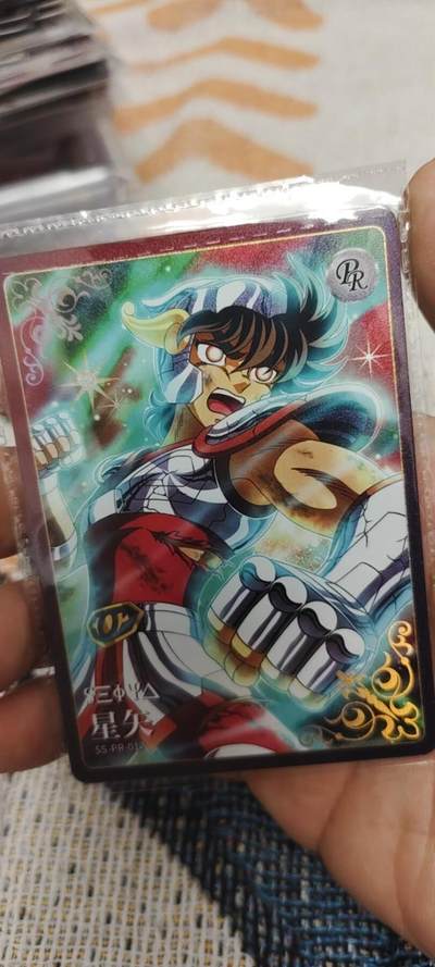 秋原瞳的小店第二十七期（持续收拍，11月秋意正浓，冬欲近，暖心囤卡好时光） - 卡游圣斗士活动卡——星矢