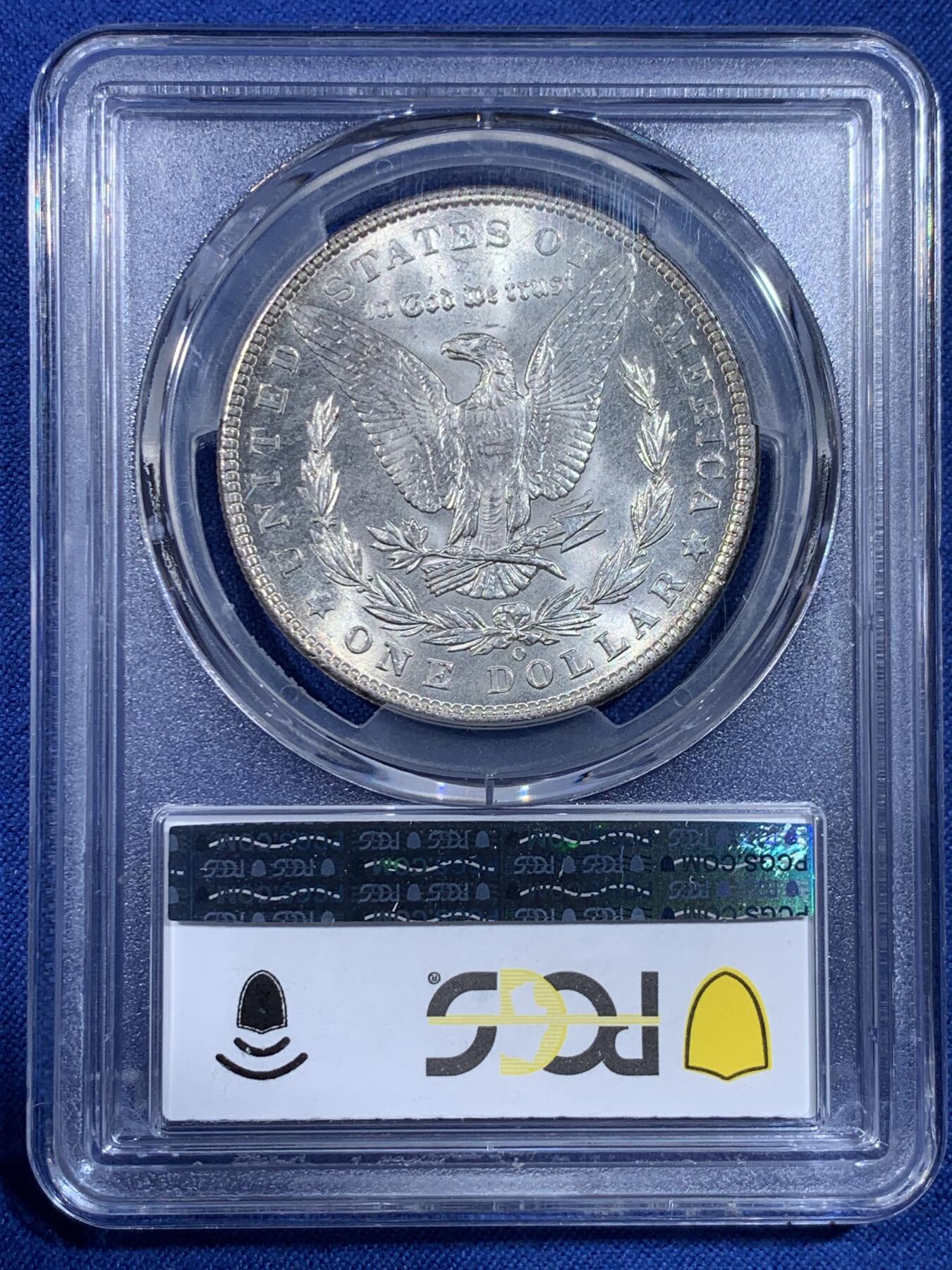 《竞宝斋》第433场 周日，周一 2场连拍 （全场包邮） PCGS MS64 美国 1902年 摩根银币 光度不错 细节见图