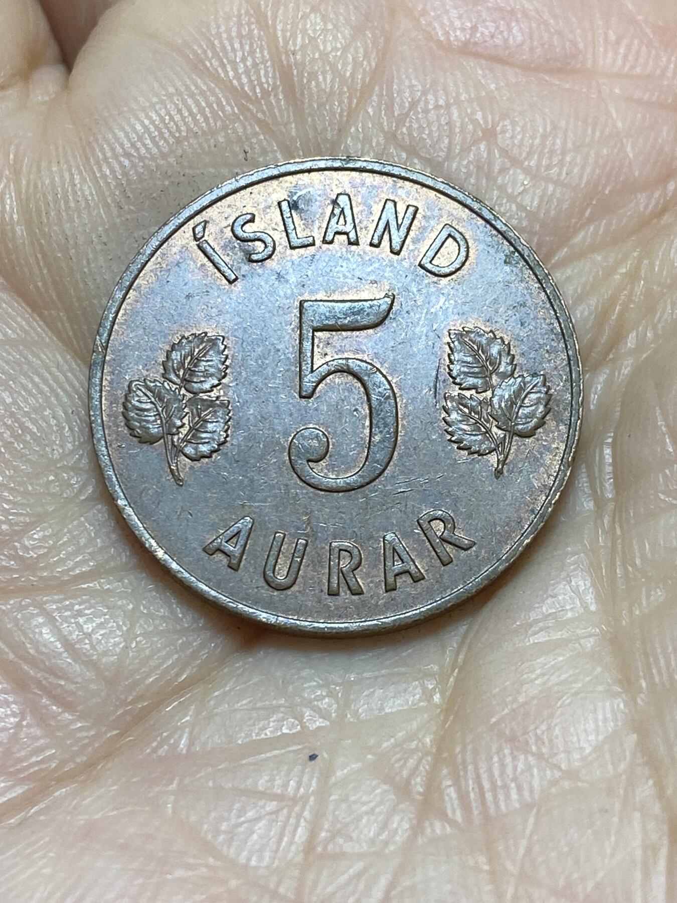 2025年第一百一十八场(总第一百四十四场）外国好品散币(免佣金) 冰岛🇮🇸1965年5奥拉