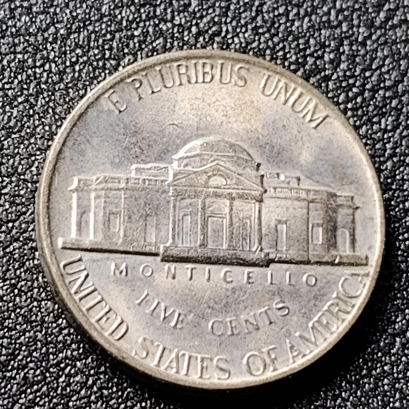 泉币菌-第118场-精品福利场 美品 美国1981年5美分纪念币 杰斐逊 及 故居蒙蒂塞洛庄园 21mm 