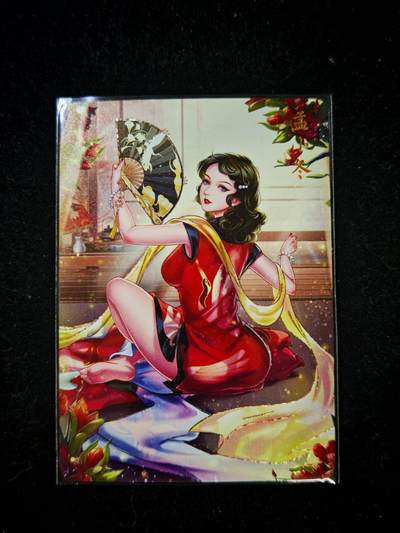 琦卡当当铺～第34期★★新年快乐~各种类型亲签A4都有~支持寄存★★~【9点40结束】扫码加群抽[包邮券]~ - 焱卡文化/燎原卡牌--玲姐-解语花-孟小冬-钻闪-1张