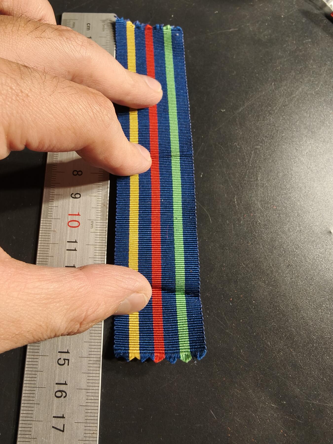 老王徽章第159期 英国民防长期服役奖章绶带     15cm