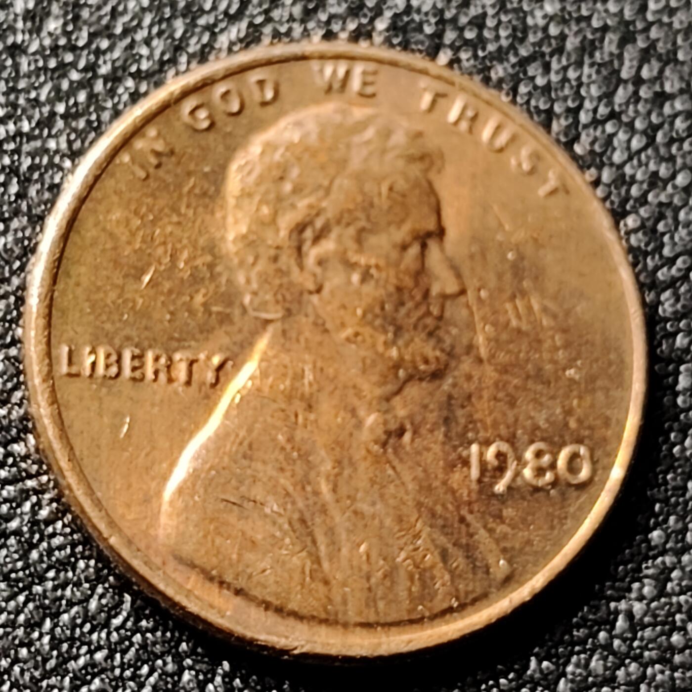 泉币菌-第118场-精品福利场 美国林肯1美分 战后麦穗版19mm铜币