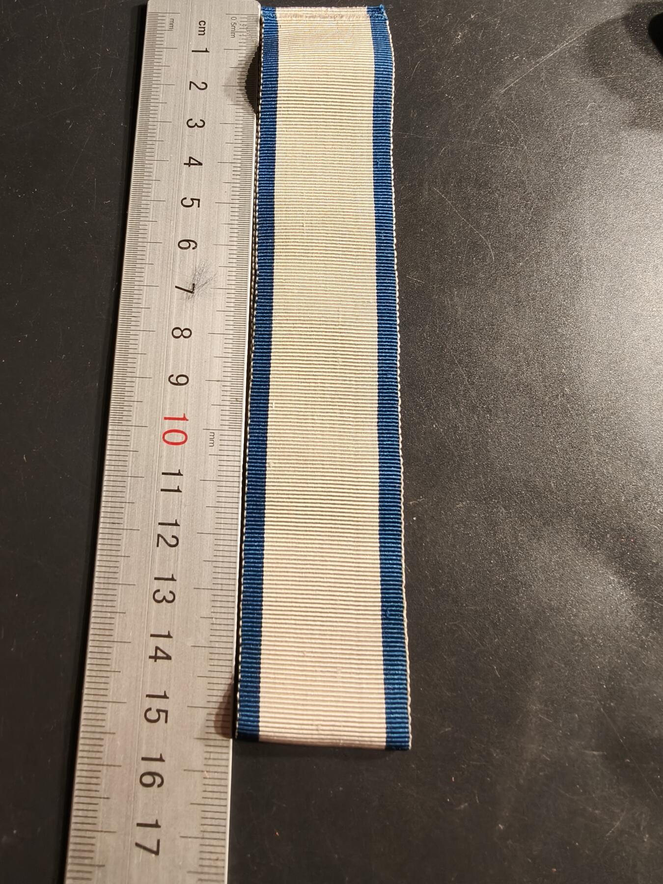 老王徽章第159期 英国克里米亚战争波罗的海战役奖章绶带     31cm