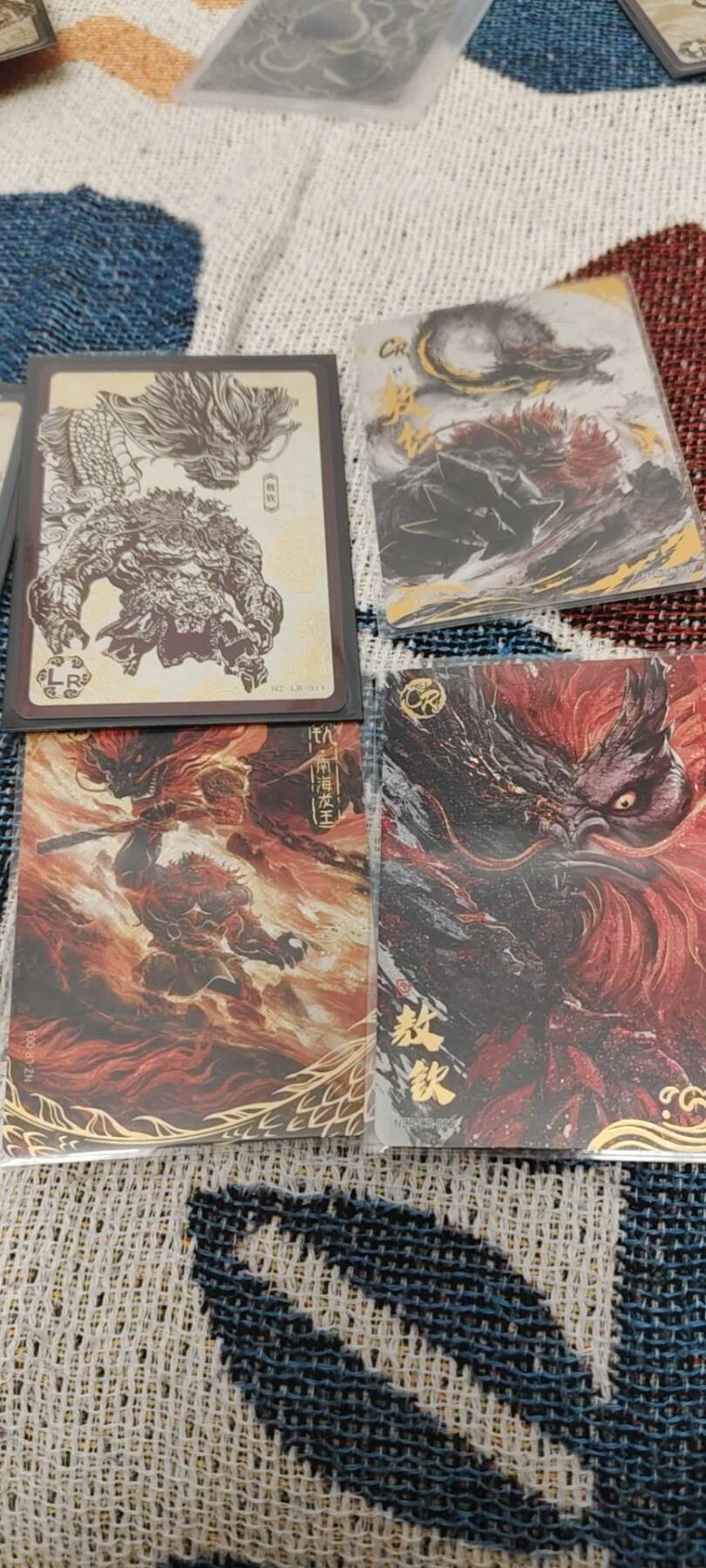 秋原瞳的小店第二十七期（持续收拍，11月秋意正浓，冬欲近，暖心囤卡好时光） 卡游哪吒2位叔叔4大卡位，合计8张，个人觉得3大龙王在哪吒三绝对反转！非常有个性的2个人！！！