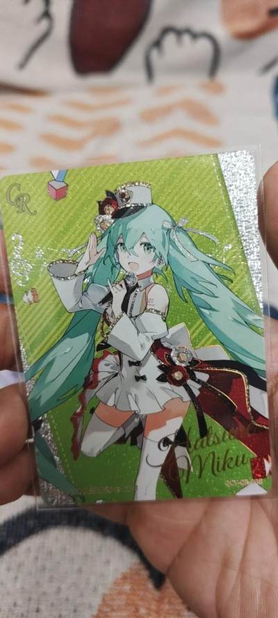 秋原瞳的小店第二十七期（持续收拍，11月秋意正浓，冬欲近，暖心囤卡好时光） - 卡游初音早期绝版美品cr——005