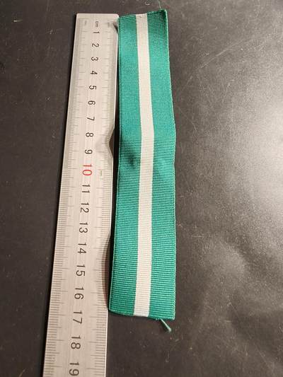 老王徽章第159期 - 意大利王国/共和国服役奖章绶带     16.5cm