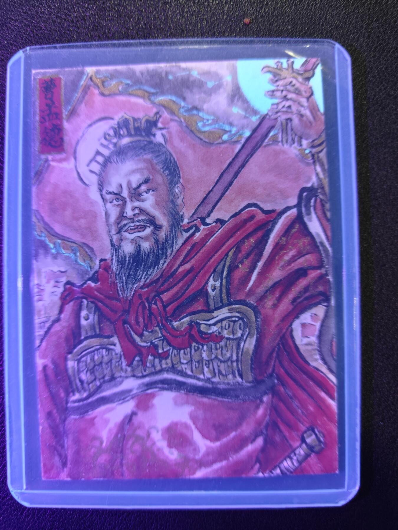 天玑星卡拍第133期《10.30周四截拍》持续收拍收评中 满赠卡需备注 【手绘卡】张先军 曹孟德 手绘卡 题字 乱世之枭雄治世之能臣 周公吐哺天下归心