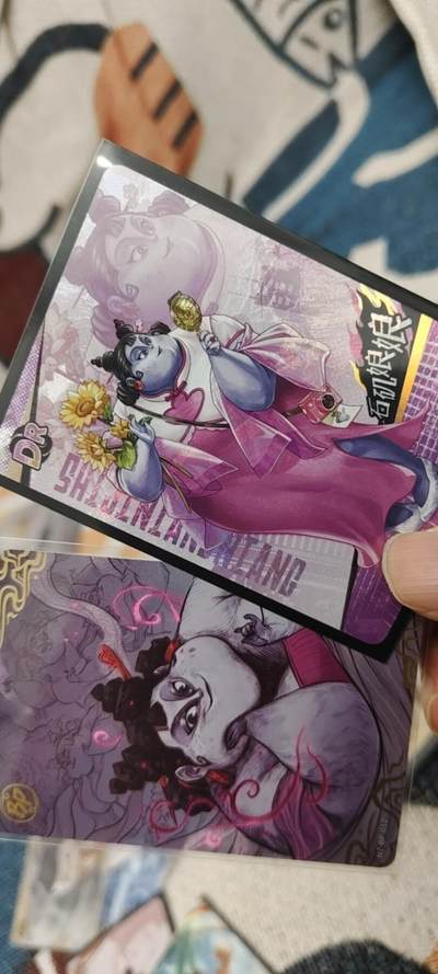 秋原瞳的小店第二十七期（持续收拍，11月秋意正浓，冬欲近，暖心囤卡好时光） - 卡游哪吒石矶娘娘卡位一对