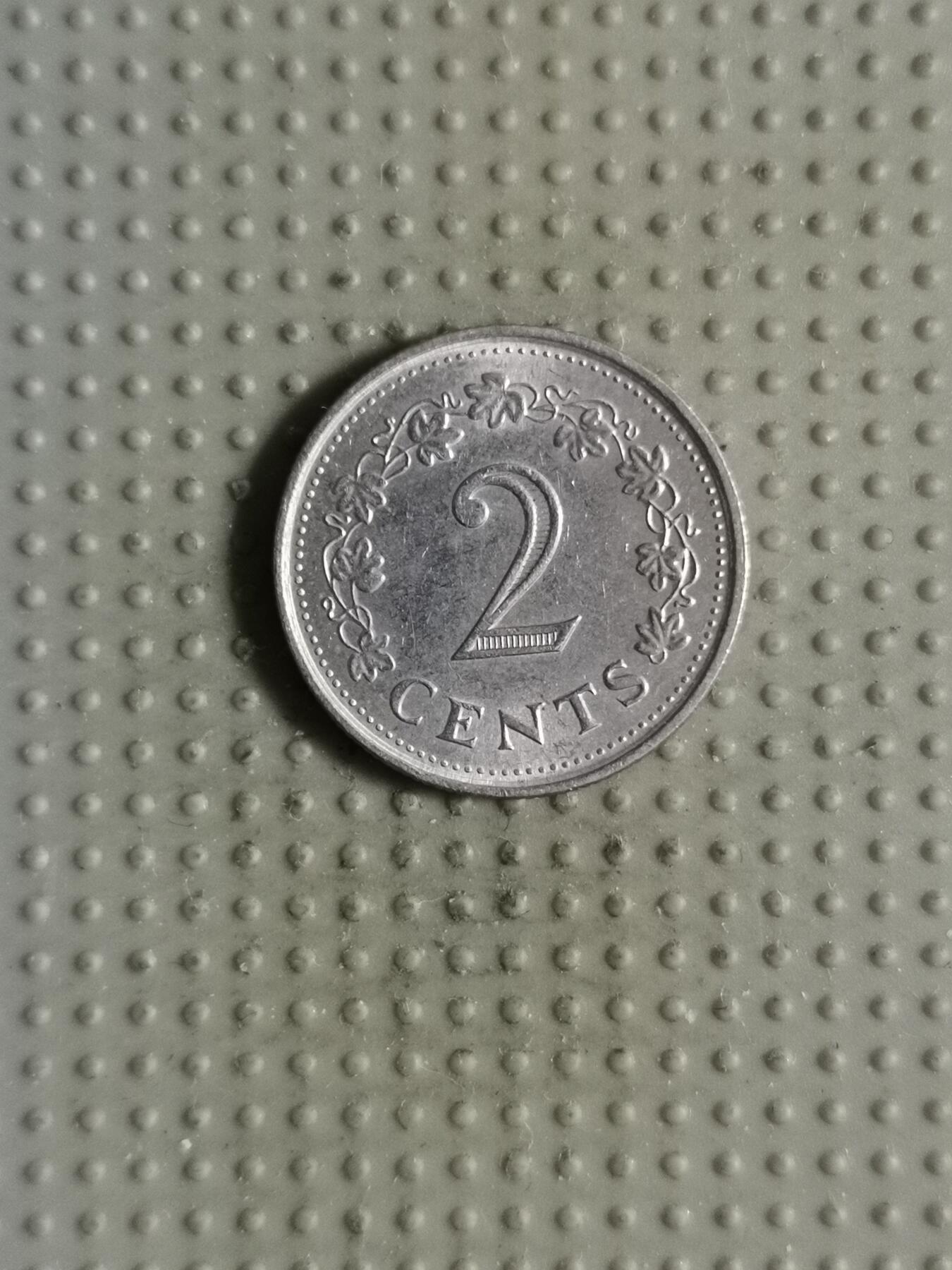 2025年第109场各国散币拍卖（总第109场） 马耳他1977年2分