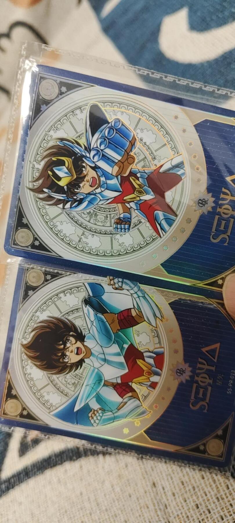 秋原瞳的小店第二十七期（持续收拍，11月秋意正浓，冬欲近，暖心囤卡好时光） 卡游圣斗士活动卡一对——星矢