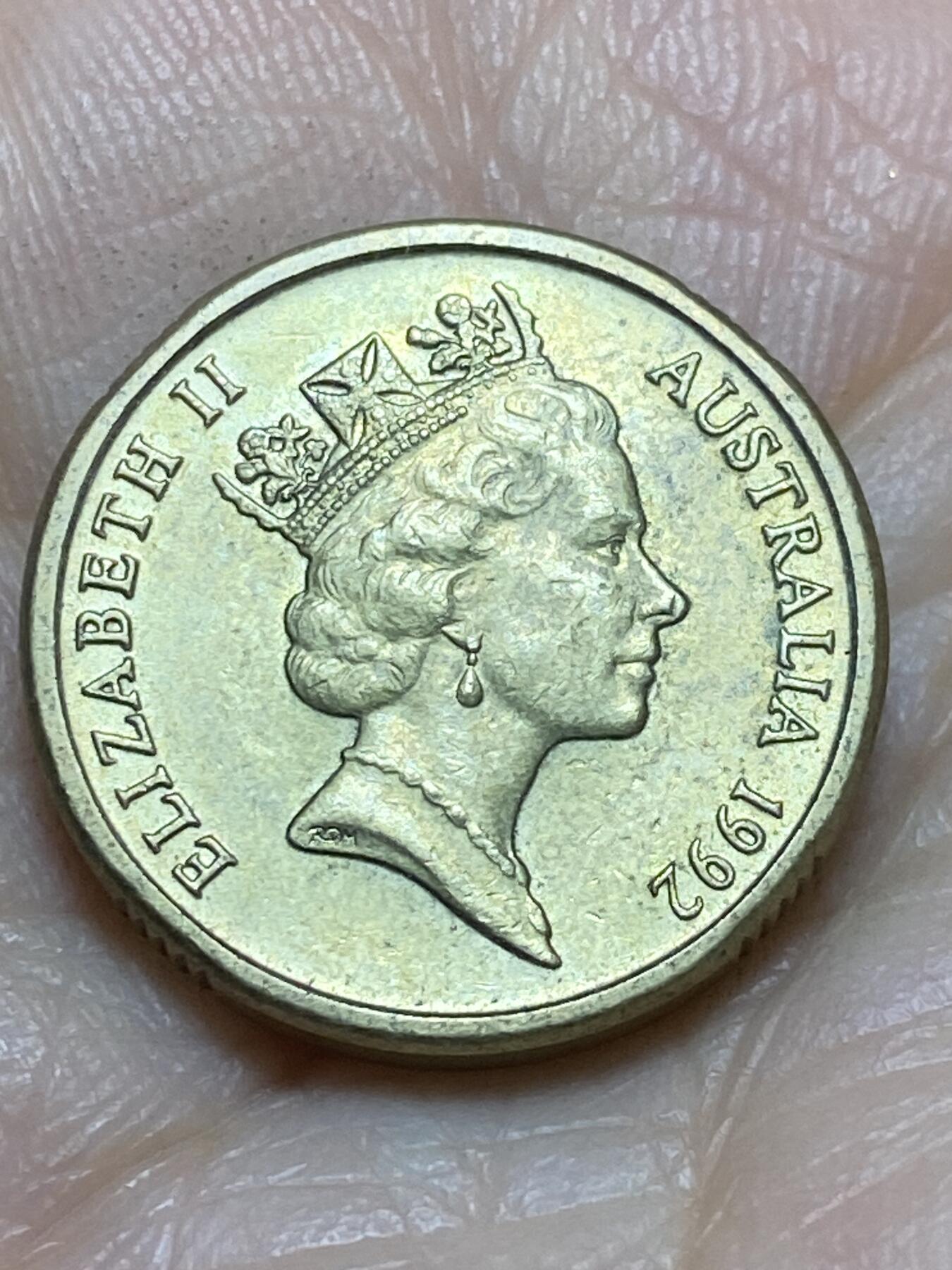 2025年第一百一十八场(总第一百四十四场）外国好品散币(免佣金) 澳大利亚🇦🇺1992年2元(伊丽莎白二世中年高冠)