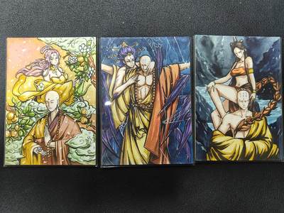 天玑星卡拍第133期《10.30周四截拍》持续收拍收评中 满赠卡需备注 - 【手绘卡】RUBICK 西游 唐三藏 杏仙 蜘蛛精 蝎子精 手绘卡