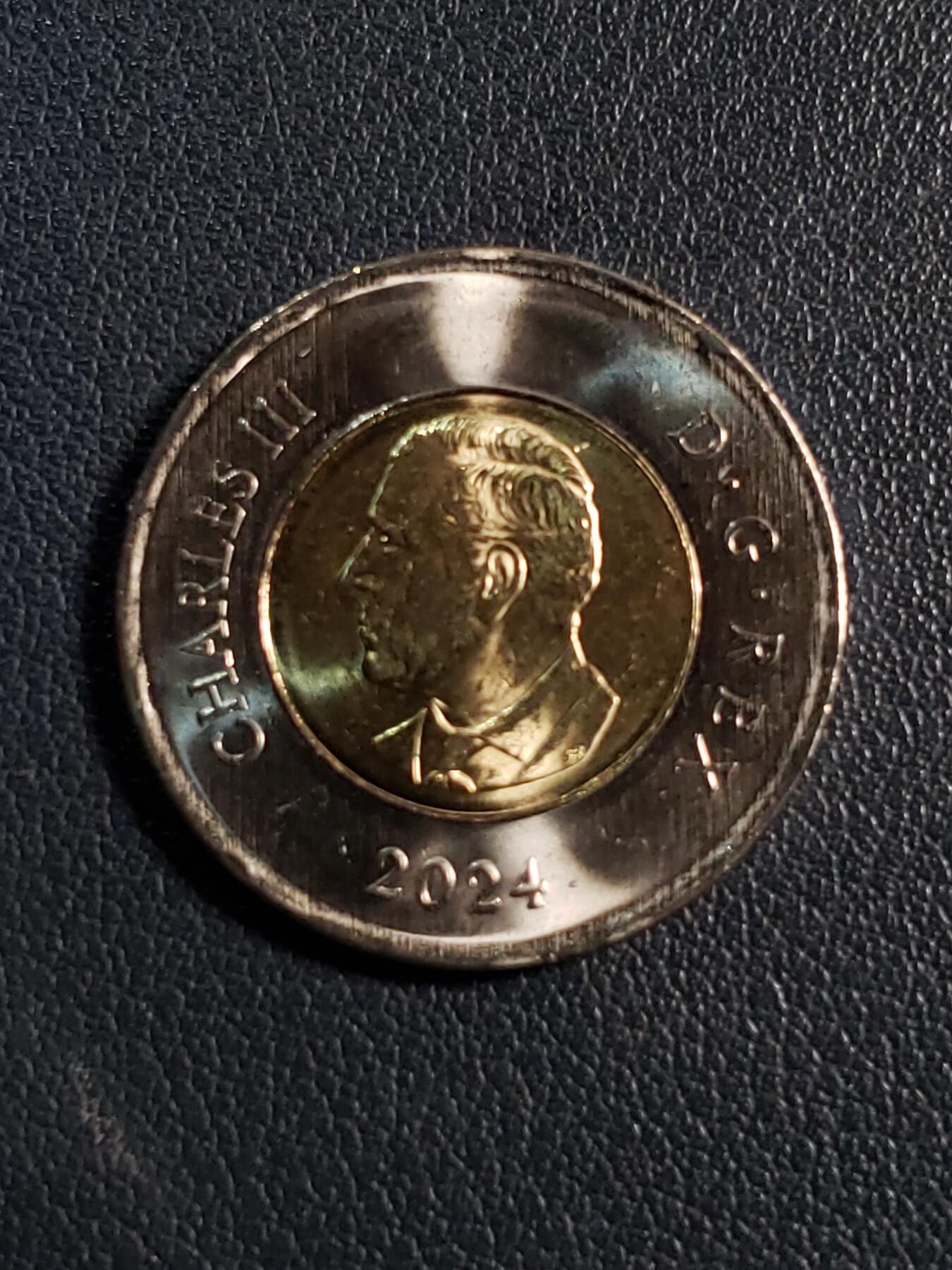 世界各国普、纪币捡漏专场(第十七场)  2024年加拿大皇家空军百年2加元双金属彩色版纪念币