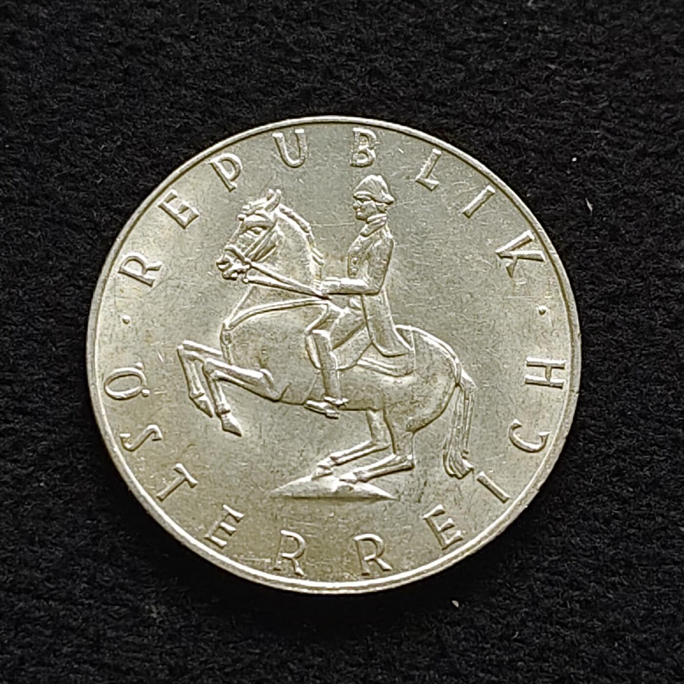 【全场包邮】纯粹捡漏拍472场（免费代拍第9场） 奥地利1961年5先令银币