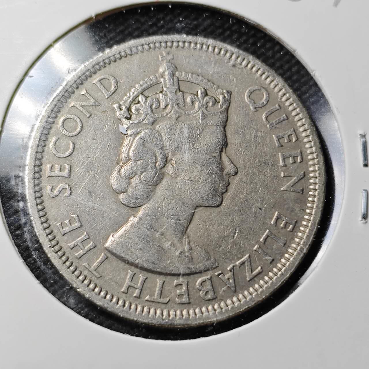 KK钱币收藏小铺  第360场  2月预留时间 周末发货  1978毛里求斯1卢比