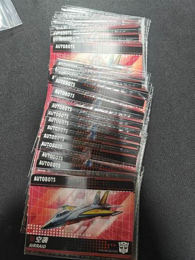 天玑星卡拍第133期《10.30周四截拍》持续收拍收评中 满赠卡需备注 - 卡游 变形金刚 HR 空袭 26张