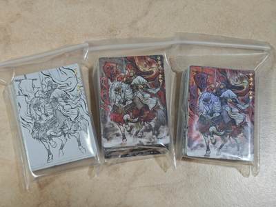 夜之极第三十四期 （11月1日周六晚9点截拍，欢迎竞拍） - 齐卡文化 张建东水浒 2弹51张套 线/墨/彩 彩闪