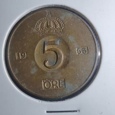 沼泽如烟--第885场 - 瑞典1963年5欧尔