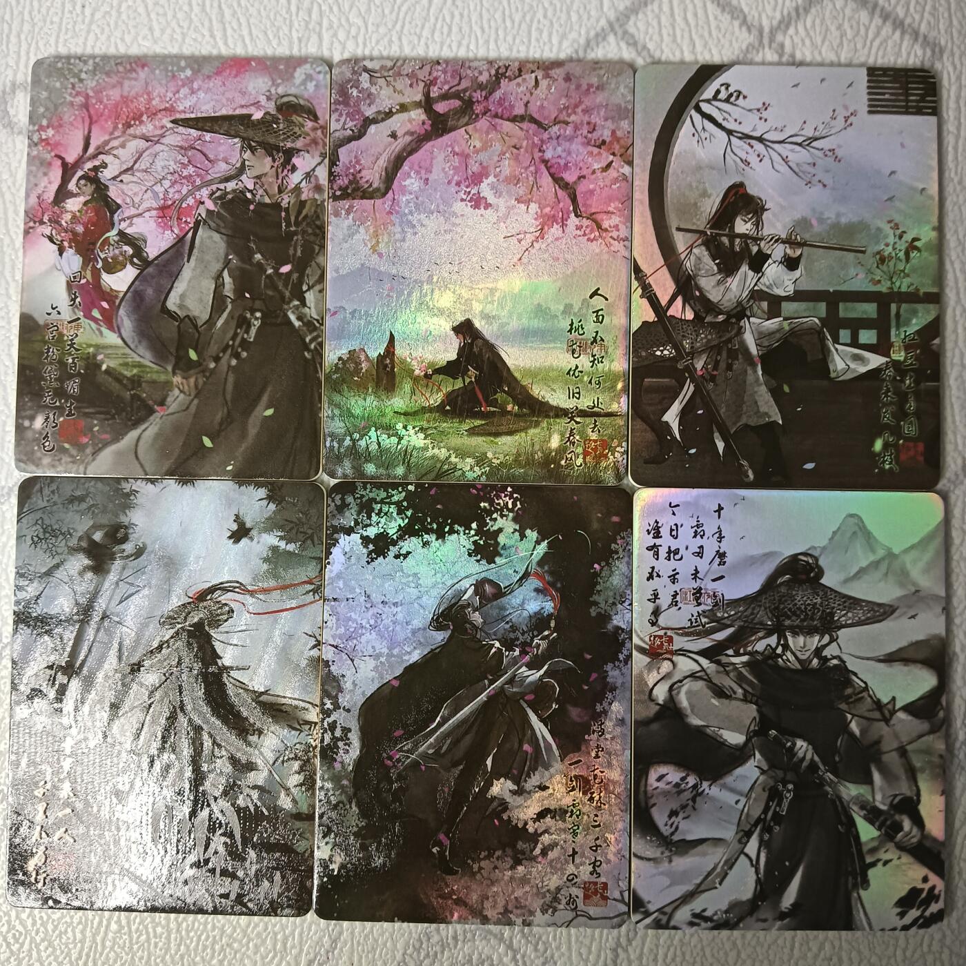 花开卡拍第45期（11月2号周日截拍，品控勿拍!!!拍品不寄存，运费5元，自制卡难免瑕疵，可能存在轻微撞角爆边等出厂瑕疵，品控介意勿拍！）