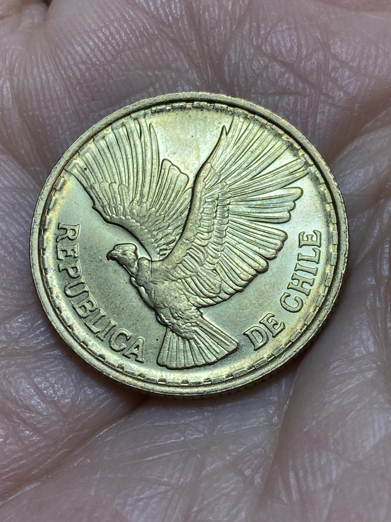 2025年第一百一十八场(总第一百四十四场）外国好品散币(免佣金) 好品–智利🇨🇱1969年5分