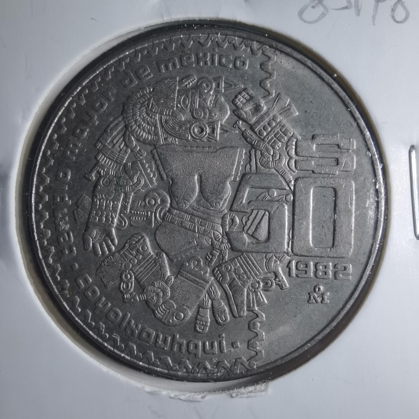 沼泽如烟--第885场 墨西哥1982年50比索