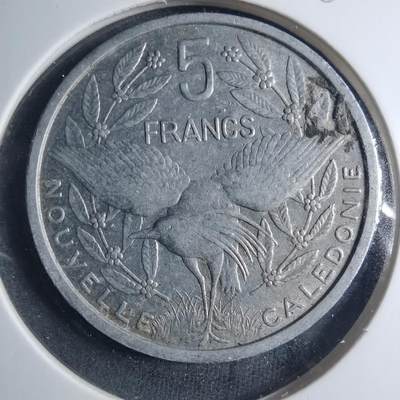 沼泽如烟--第885场 - 法属新喀里多尼亚1952年5法郎