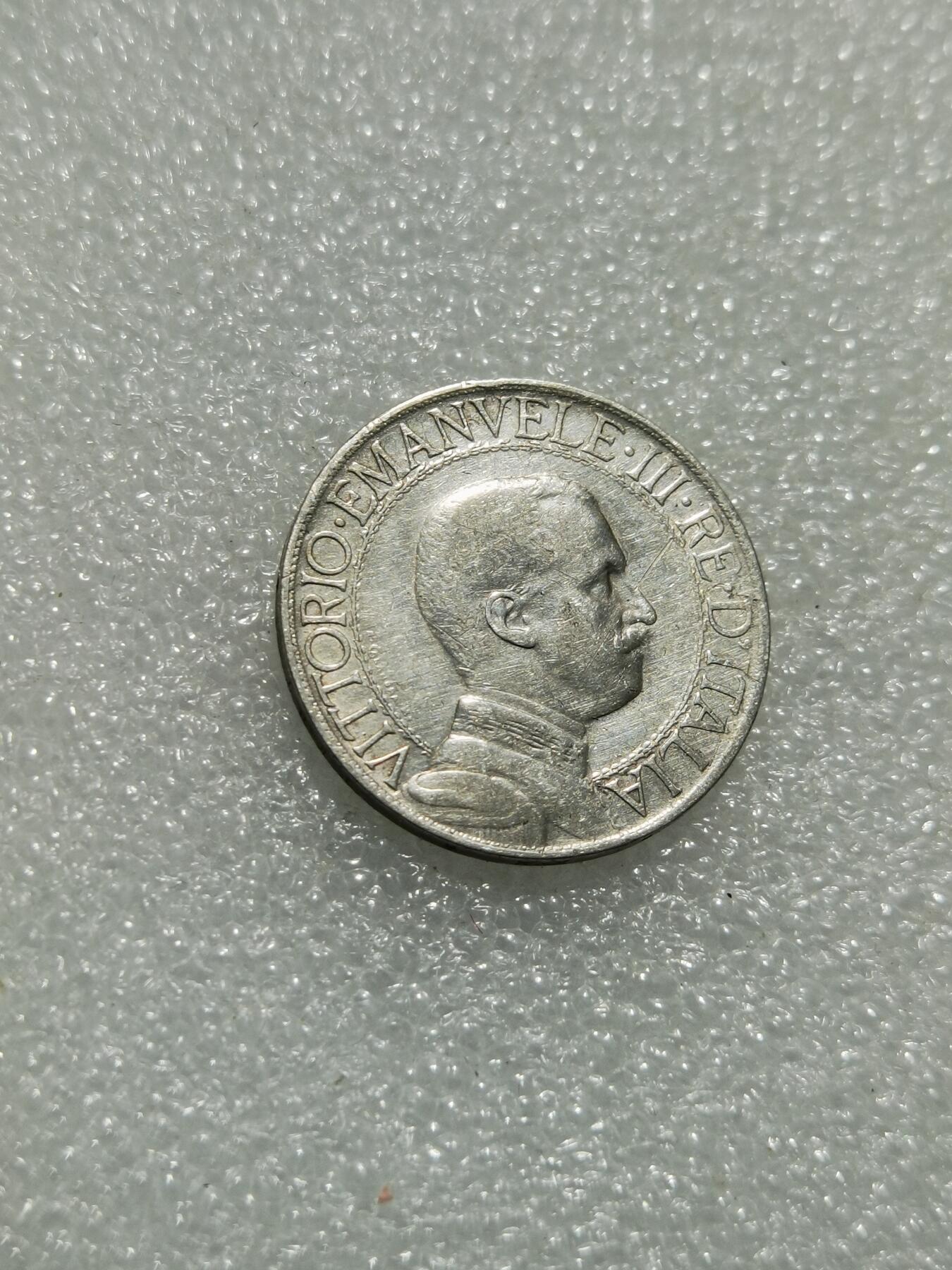 天下钱庄专场欢迎参拍 意大利胜利马车1里拉银币