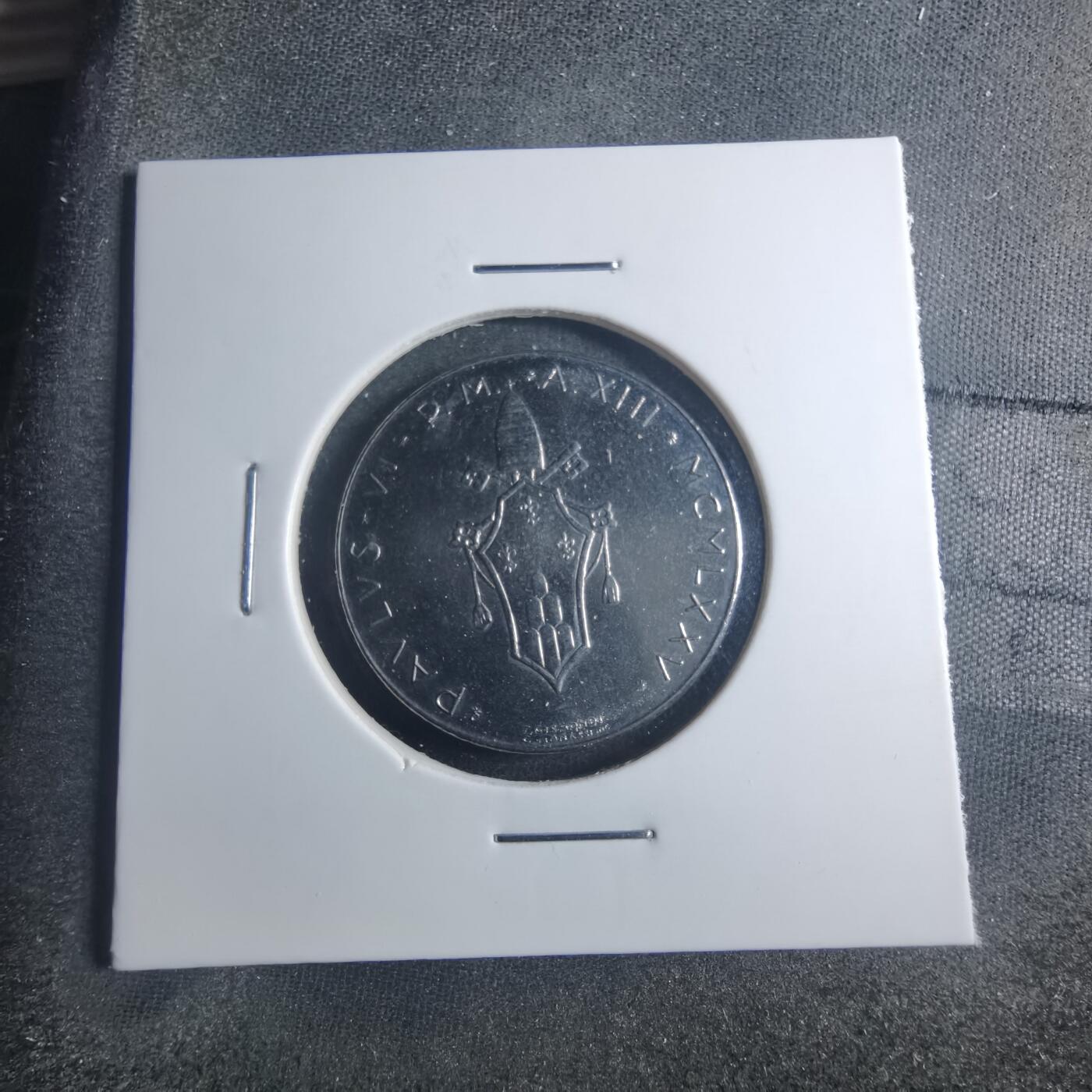 沼泽如烟--第885场 梵蒂冈50里拉