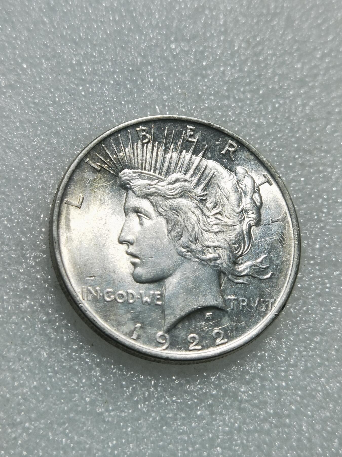 天下钱庄专场欢迎参拍 UNC 美国和平鸽一美元银币