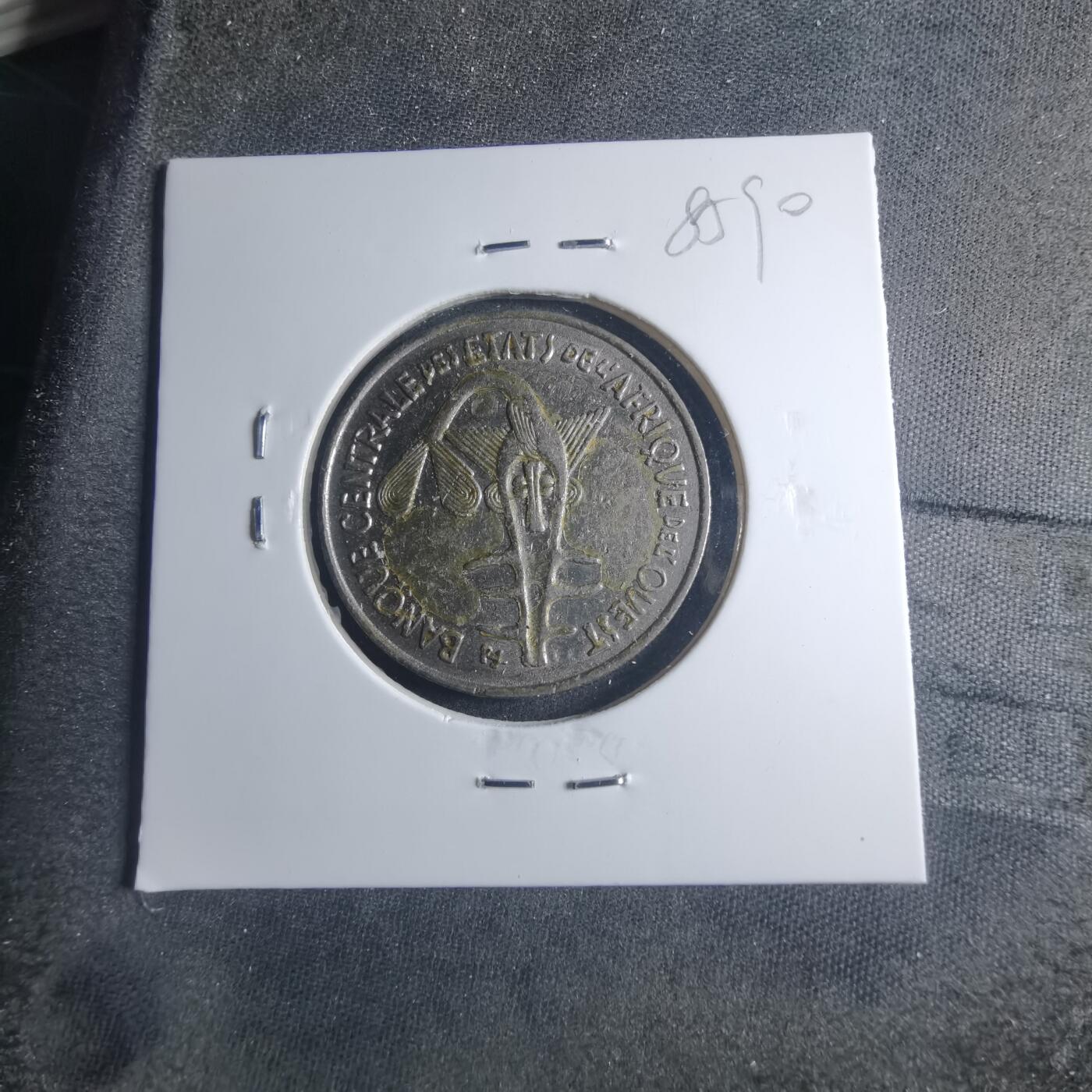 沼泽如烟--第885场 西非1975年100法郎