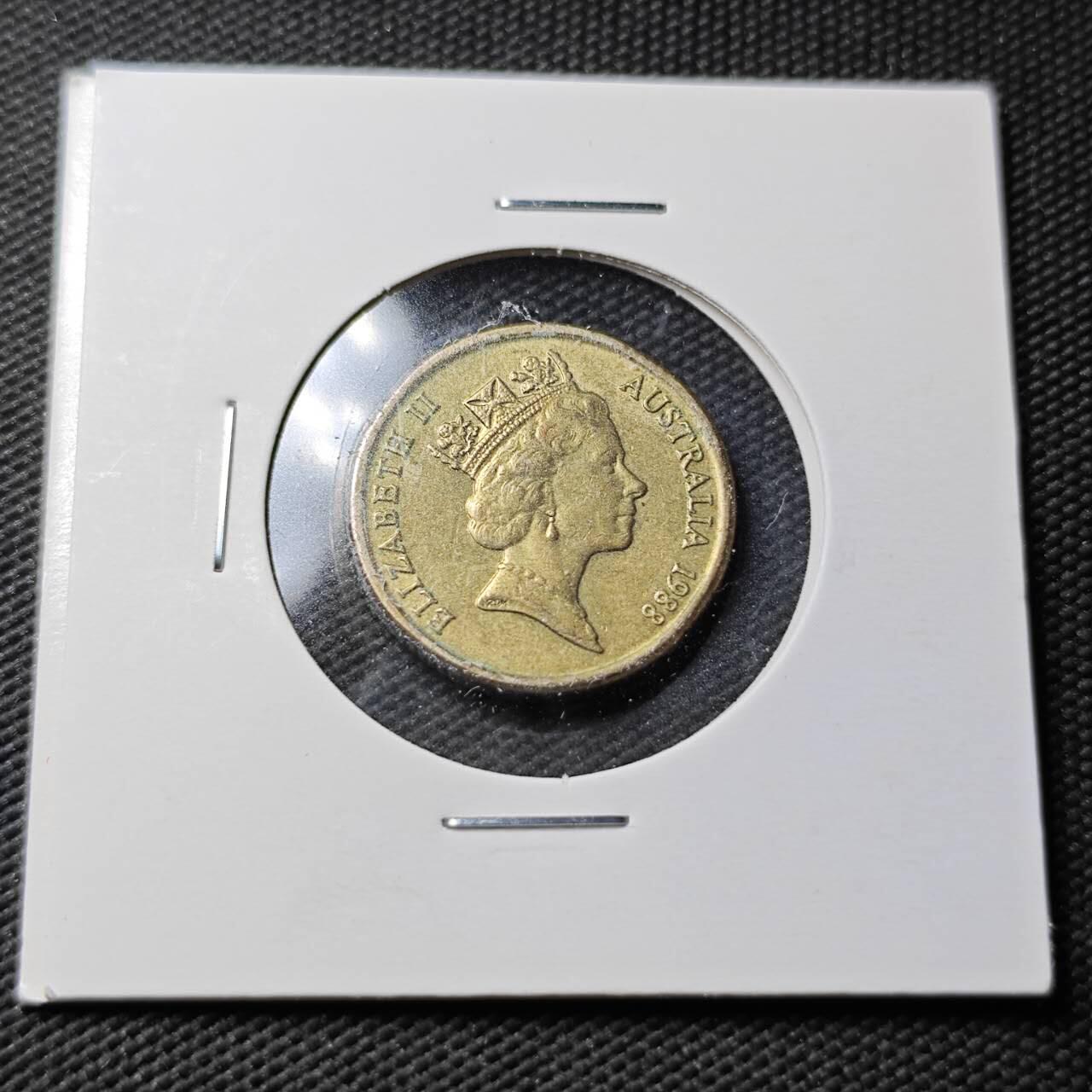 KK钱币收藏小铺  第360场  2月预留时间 周末发货  1988澳大利亚土著人2元