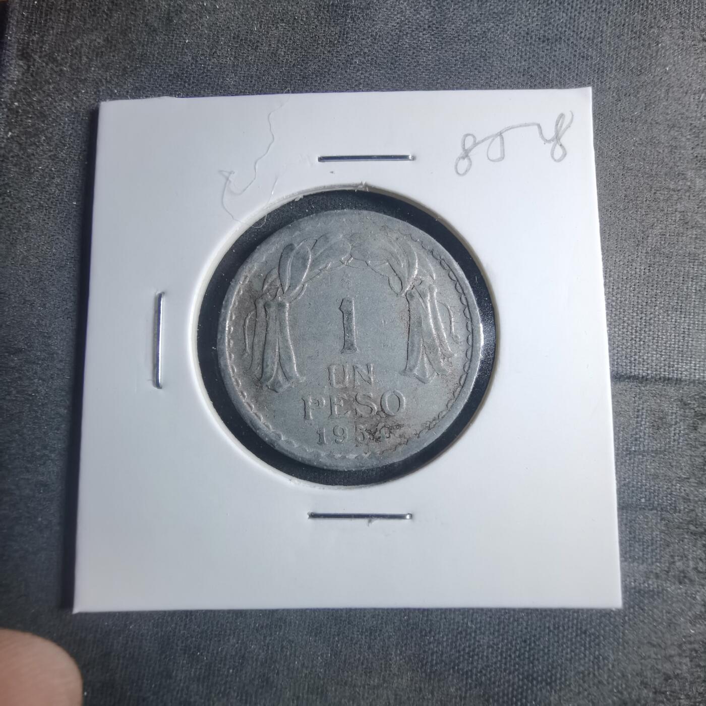 沼泽如烟--第885场 智利1954年1比索