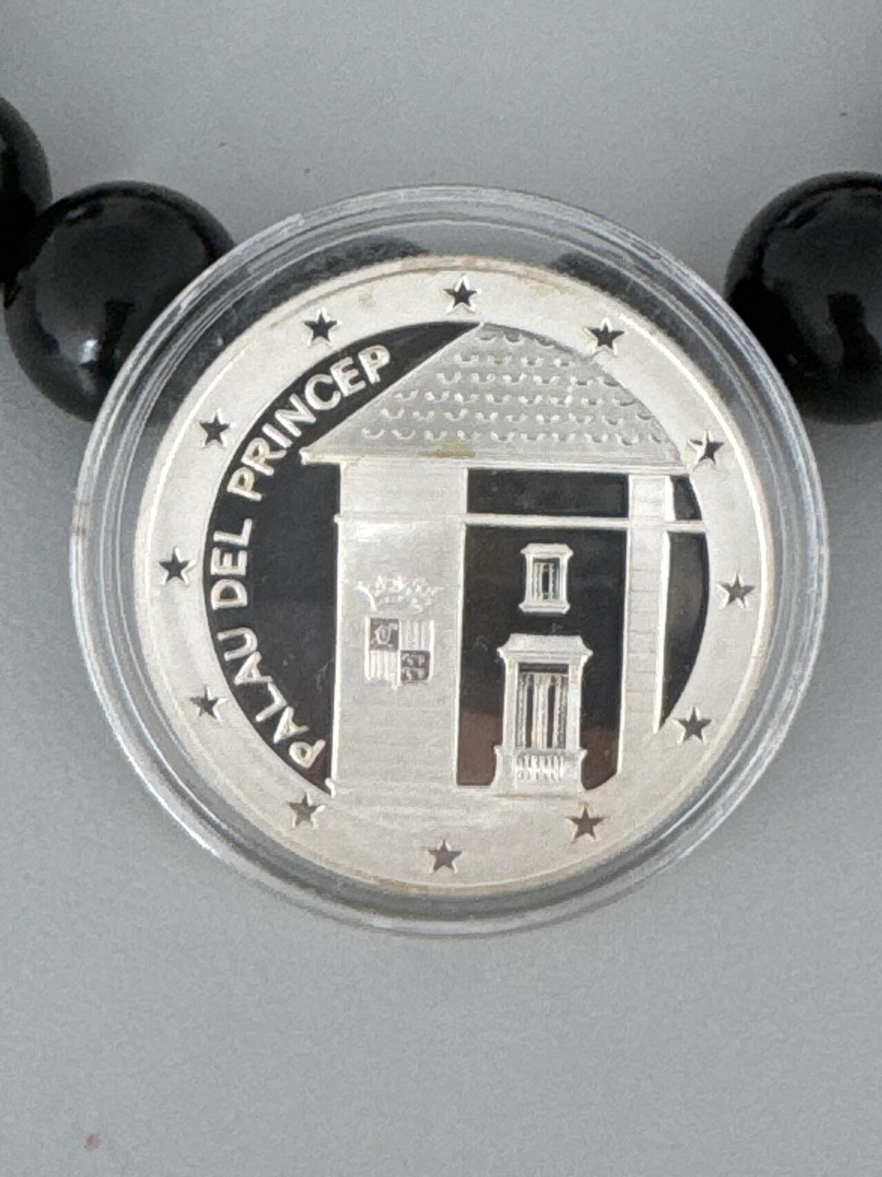 ❤️【币观天下】❤️ 第329期钱币拍卖- 2025.10.31周五晚上6点半场-长期征集拍品 1盎司安道尔1997年帕劳德宫精制纪念银币925银31.47克直径38.61毫米