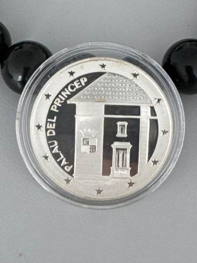 ❤️【币观天下】❤️ 第329期钱币拍卖- 2025.10.31周五晚上6点半场-长期征集拍品 - 1盎司安道尔1997年帕劳德宫精制纪念银币925银31.47克直径38.61毫米