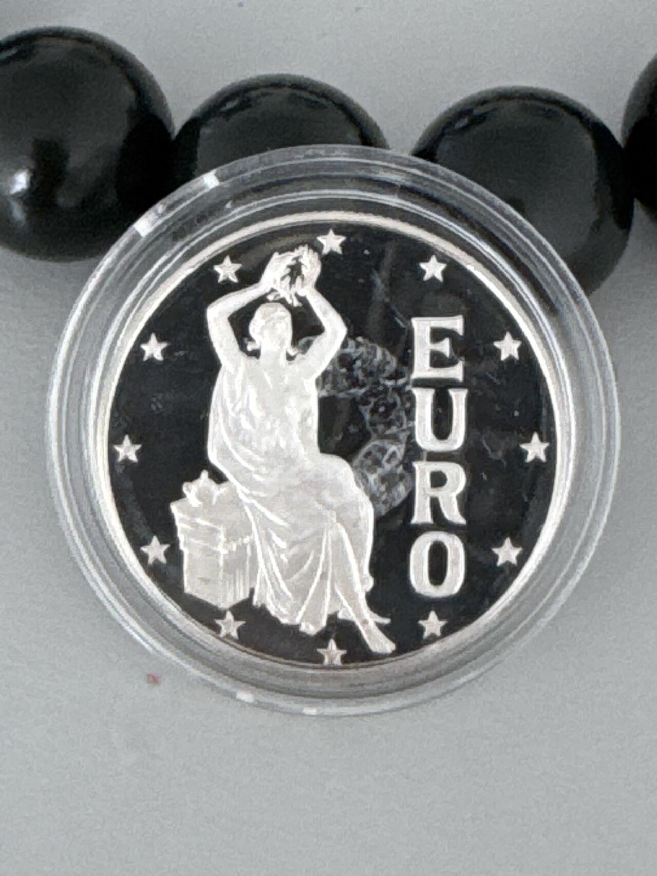 ❤️【币观天下】❤️ 第329期钱币拍卖- 2025.10.31周五晚上6点半场-长期征集拍品 安道尔1997年罗马条约欧罗巴女神精制纪念银币500银10克直径30毫米