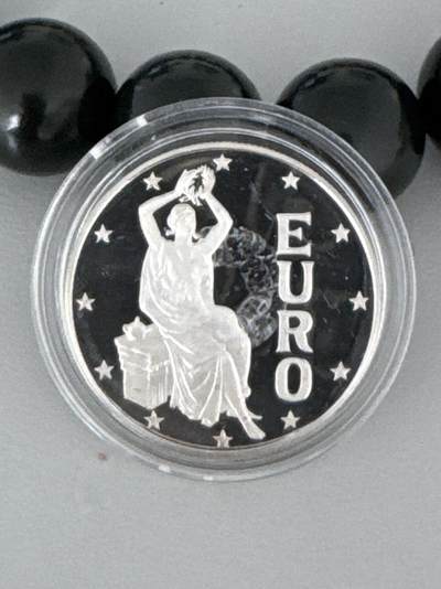 ❤️【币观天下】❤️ 第329期钱币拍卖- 2025.10.31周五晚上6点半场-长期征集拍品 - 安道尔1997年罗马条约欧罗巴女神精制纪念银币500银10克直径30毫米