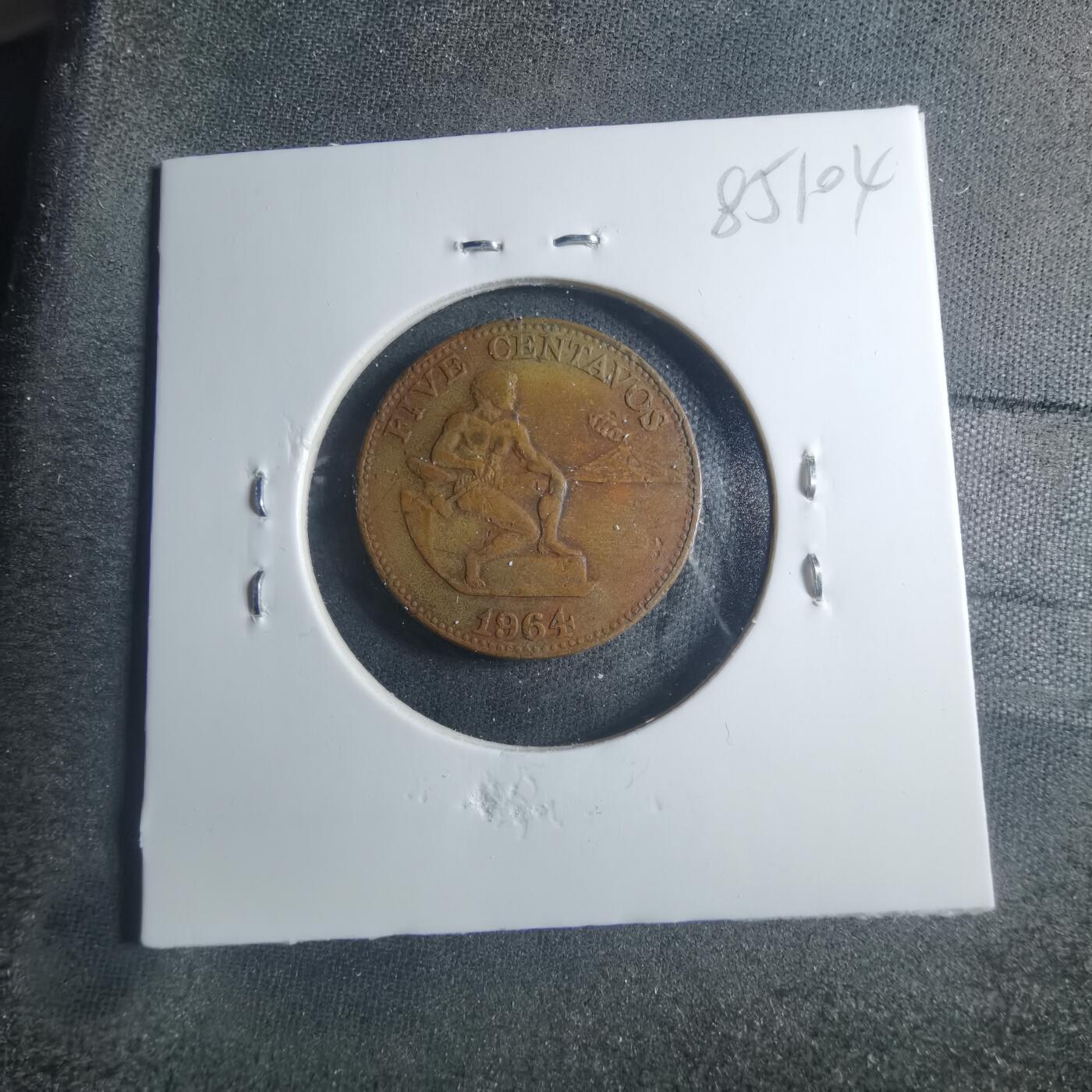 沼泽如烟--第885场 菲律宾1964年五分