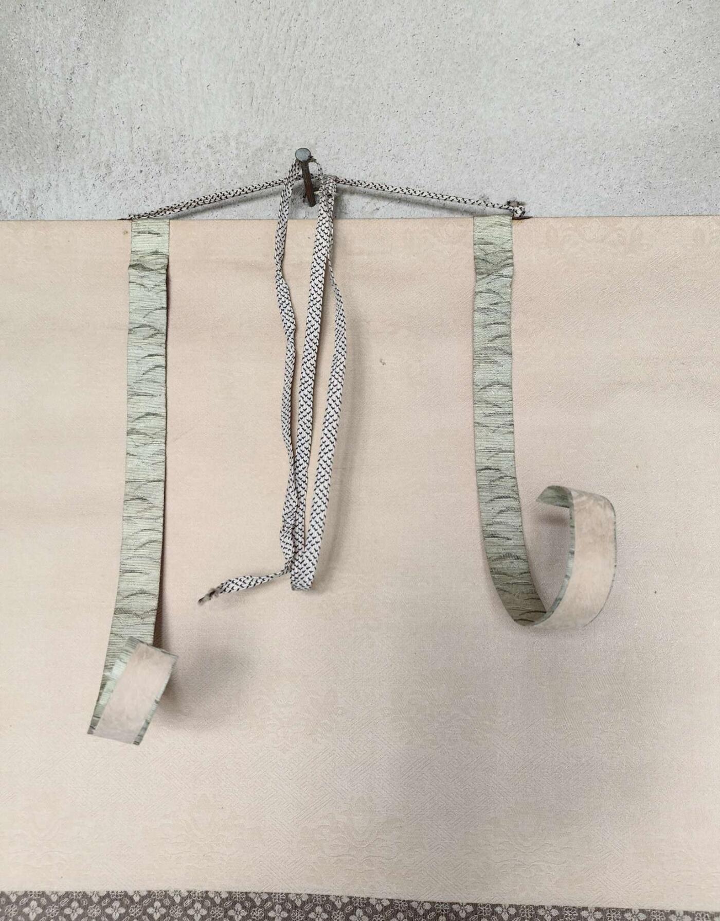 日本特选凌裱绢本卷轴