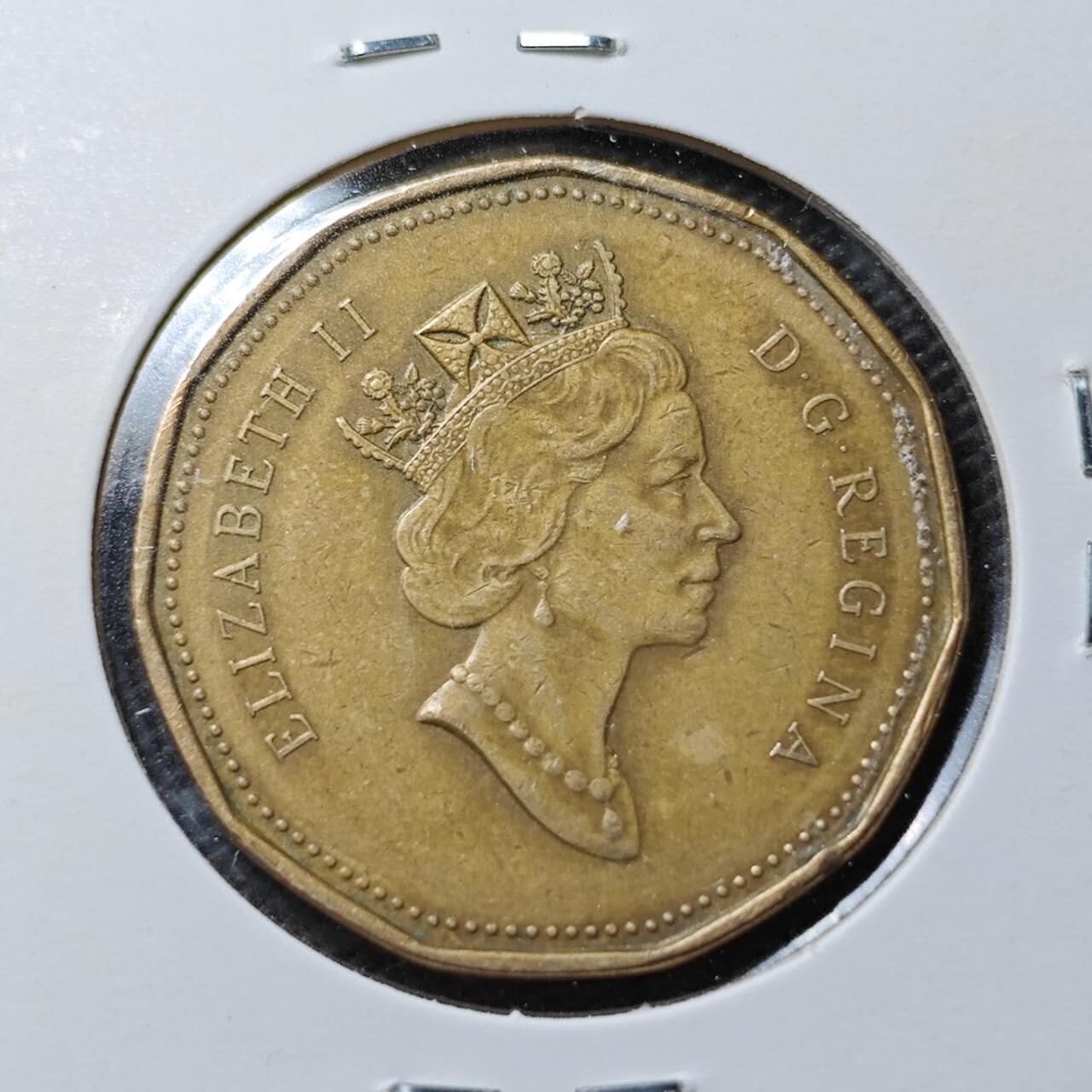 KK钱币收藏小铺  第360场  2月预留时间 周末发货  加拿大1元