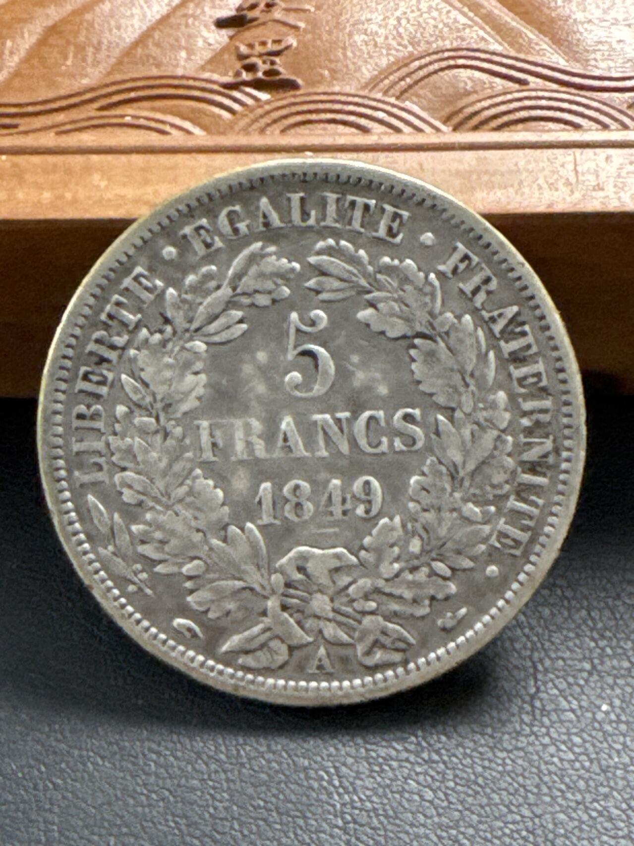 ❤️【币观天下】❤️ 第329期钱币拍卖- 2025.10.31周五晚上6点半场-长期征集拍品 法国1819年丰收女神银币