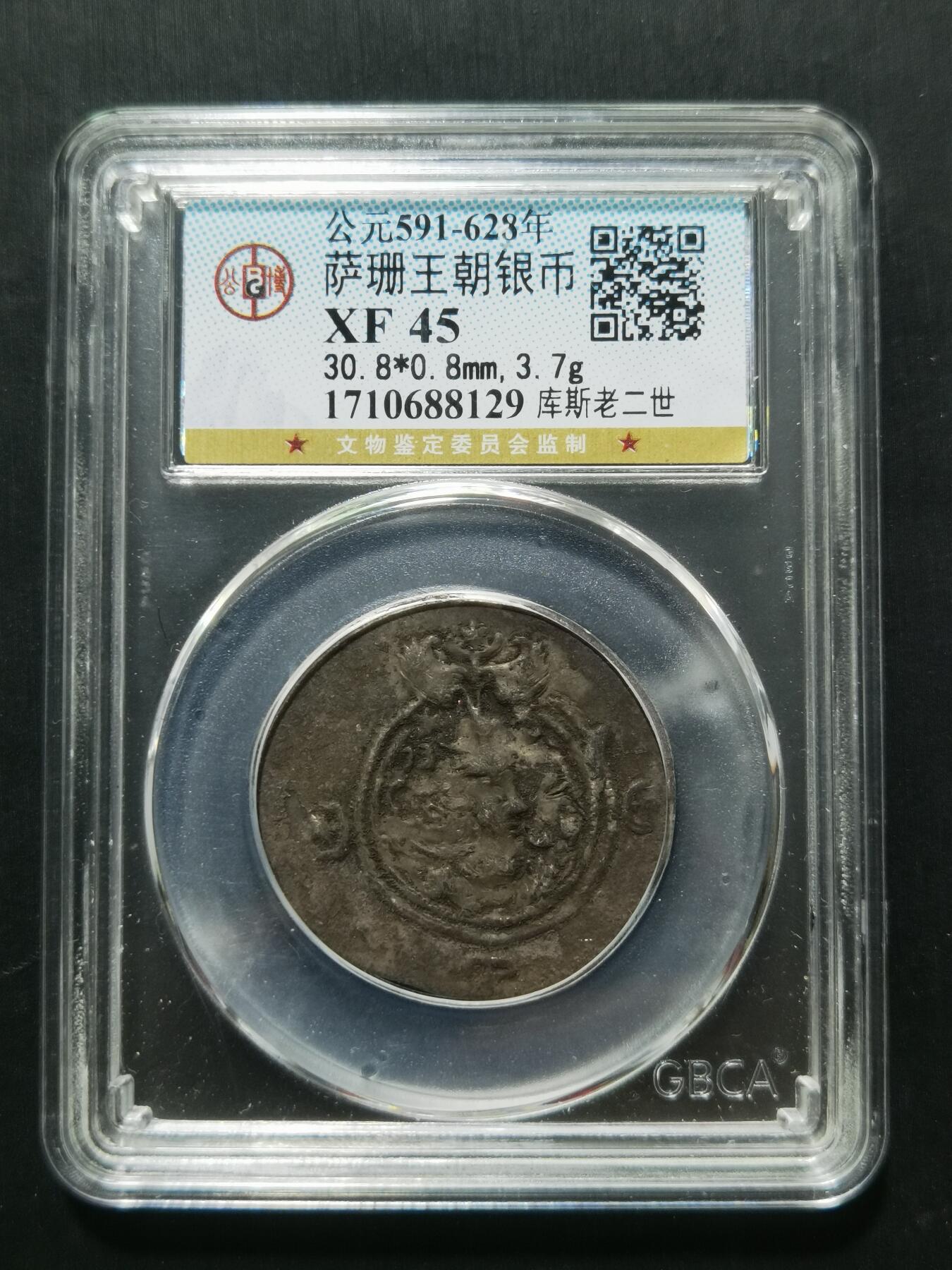 天下钱庄专场欢迎参拍 萨珊王朝银币