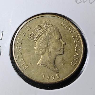 KK钱币收藏小铺  第360场  2月预留时间 周末发货 -  1998新西兰2元